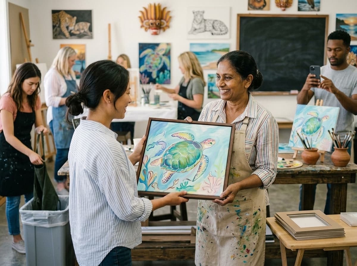 Turtle Painting overview