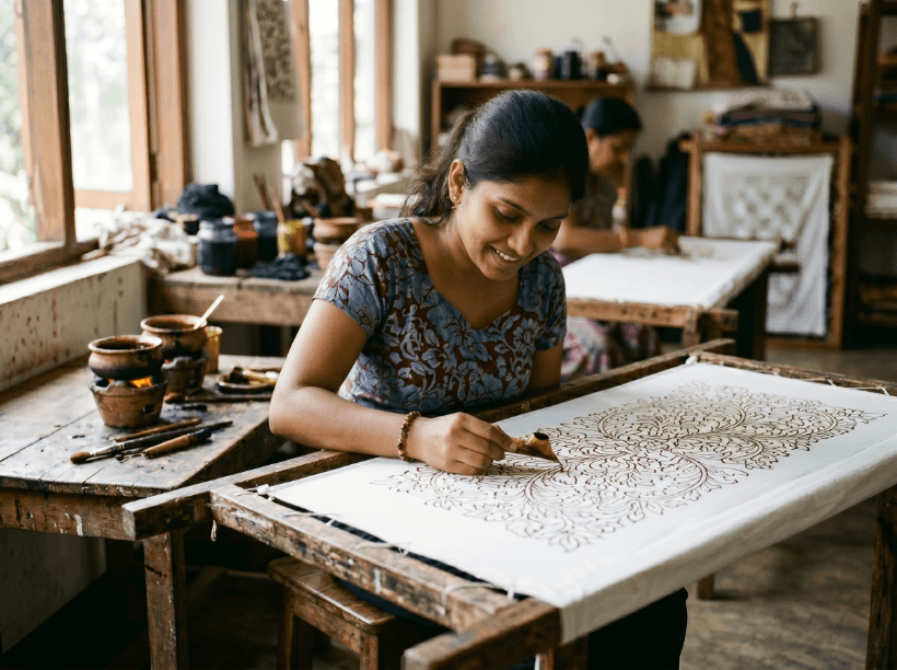 Wax Batik Workshop