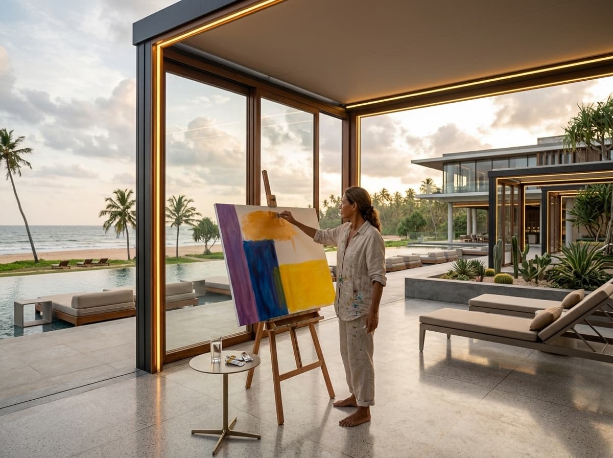 Sunset Art Painting overview