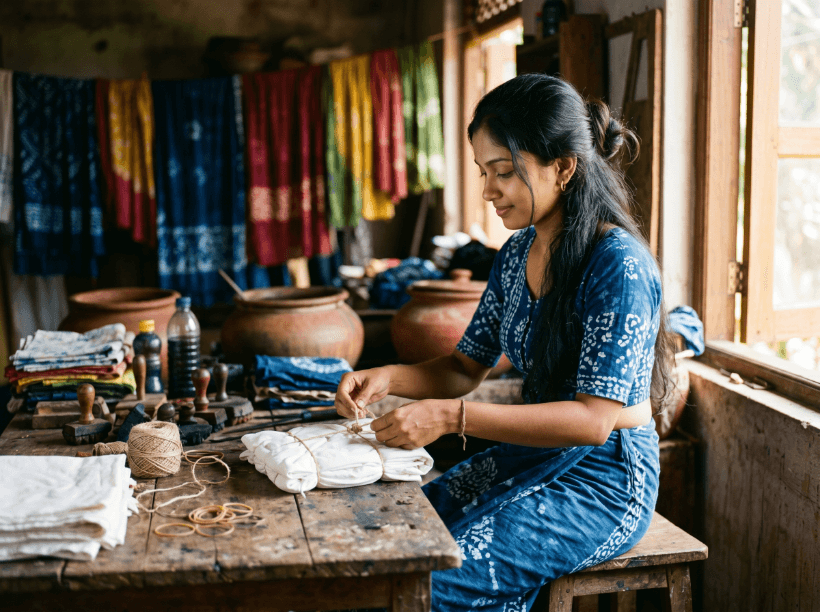 Tie & Dye Workshop overview
