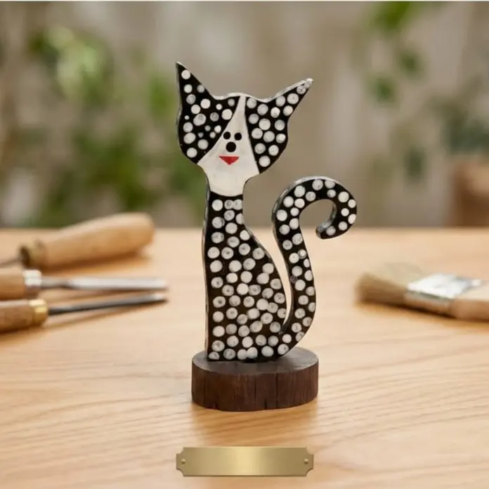 Wooden Cat 
