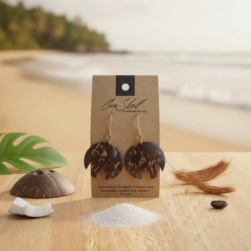 Coco Shell Earing 