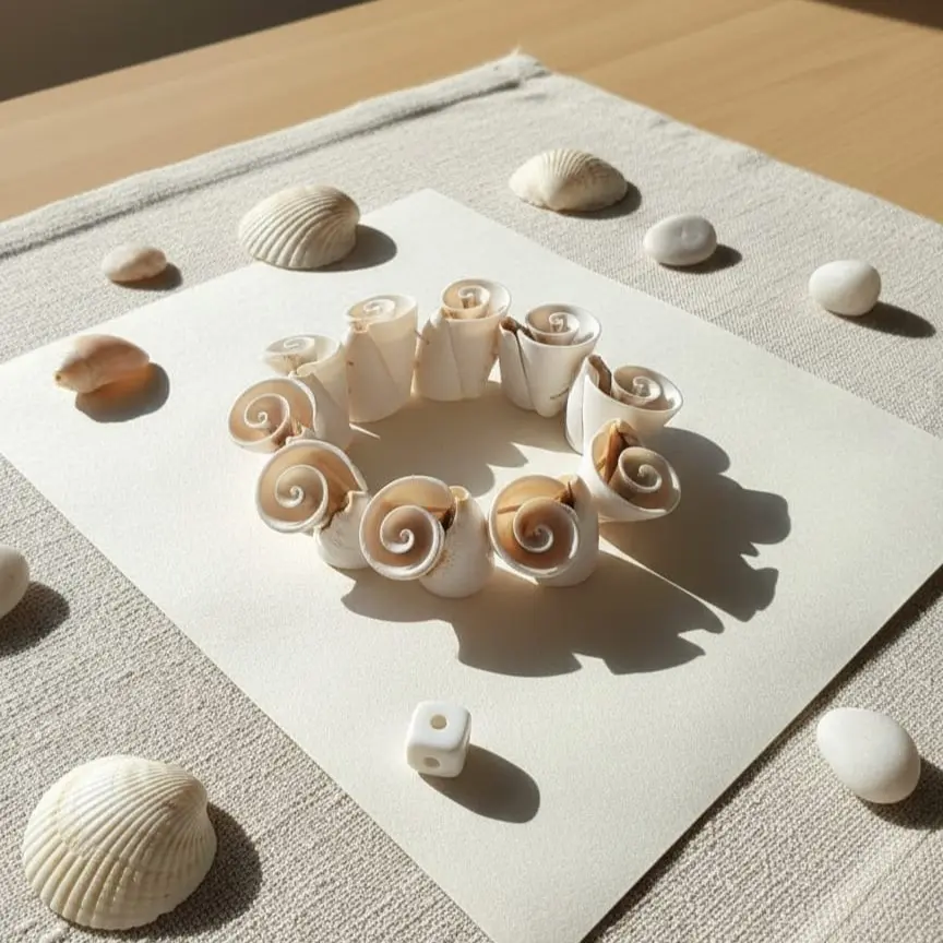 Plastic Twisted Bead Bracelet - CTP511 