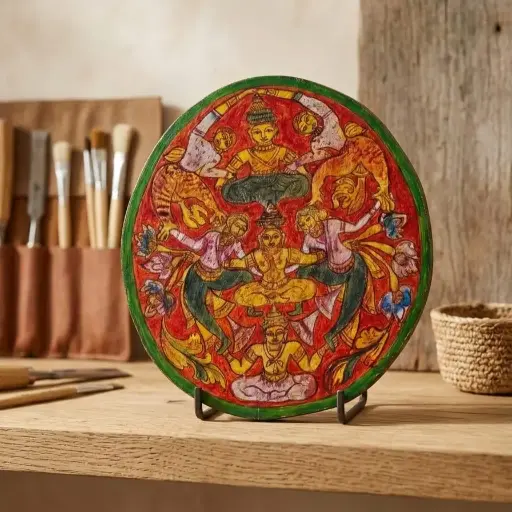 [HI070080001] Traditional Wall Art in Wood - TR79001 