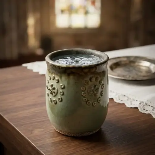 [HI030410025] Holy Water Cup 